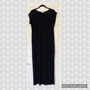 Dorothy Perkins Navy Short Sleeve Maxi